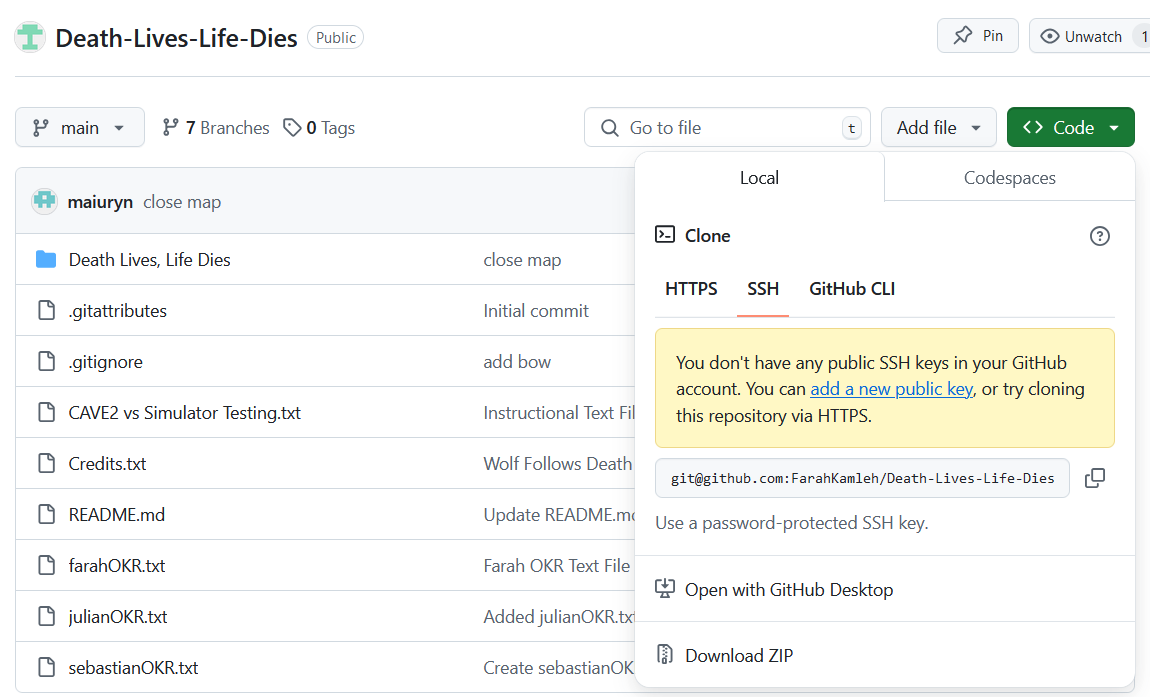 Death Lives GitHub